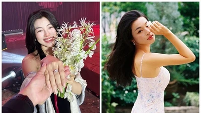 Diễn viên Lan Thy xúc động khi được cầu hôn