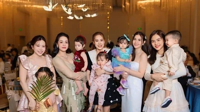 Nhiều sao Việt dự tiệc sinh nhật con gái Nhật Kim Anh
