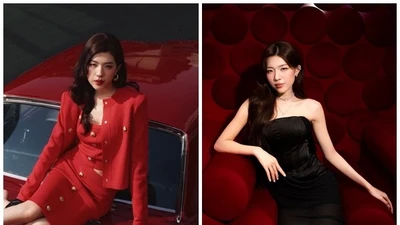 Lamoon giữ sức hút nhờ nhan sắc trong trẻo, phong cách thời trang tinh tế