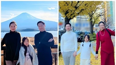 Phan Như Thảo - doanh nhân Đức An tận hưởng kỳ nghỉ ngọt ngào tại Nhật Bản