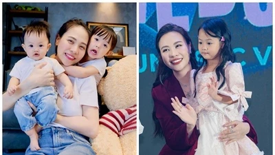 Đàm Thu Trang đẹp mặn mà sau khi làm mẹ