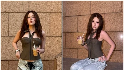 Em gái Trấn Thành mặc đời thường cá tính, gợi cảm khéo tôn vóc dáng