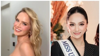 Đại diện Chile đẹp như búp bê khiến Hương Giang phải ‘dè chừng’