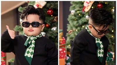 Con trai của diễn viên hài Lê Dương Bảo Lâm đáng yêu hết nấc