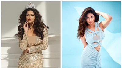 Hoa hậu Harnaaz Sandhu 'lột xác' gợi cảm, chấm thi Miss Cosmo 2025