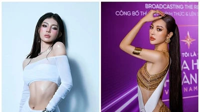 Bùi Lý Thiên Hương quyến rũ, thi nhan sắc nhiều kỷ lục