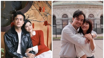 Vợ chồng diễn viên Anh Đào tận hưởng cuộc sống hôn nhân ngọt ngào