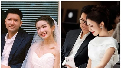 Diễn viên Ngọc Huyền 'Thương ngày nắng về' kỷ niệm 2 năm kết hôn