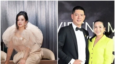 Vợ diễn viên Bình Minh diện trang phục táo bạo