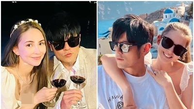 Hạnh phúc viên mãn của ‘ông hoàng nhạc pop’ Châu Kiệt Luân và vợ lai Tây