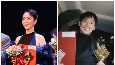 Tuấn Trần - Thu Trang nói gì khi đoạt giải ở Cánh Diều Vàng 2025?