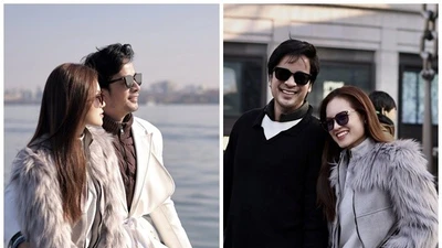 Khoảnh khắc ngọt ngào của Đoàn Minh Tài - Sunny Đan Ngọc trong tuần trăng mật