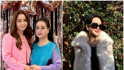 Mẹ ruột Mai Thu Huyền sở hữu nhan sắc mặn mà, quý phái