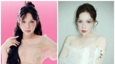 Phong cách thời trang quyến rũ của Khả Như