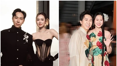 Phong cách thời trang đồng điệu của vợ chồng diễn viên Anh Đức