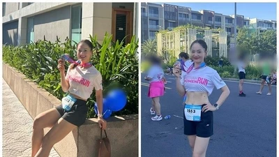 Lan Phương khoe vòng eo săn chắc sau 2 lần sinh nở