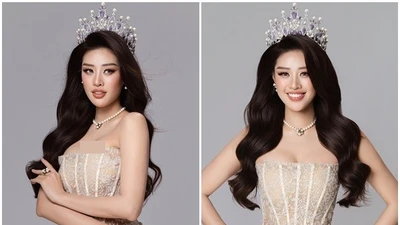 Khánh Vân khoe vẻ gợi cảm, kỷ niệm 6 năm đăng quang hoa hậu