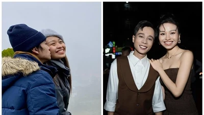 Cặp đôi diễn viên Lê Lộc - Tuấn Dũng ngày càng mặn nồng