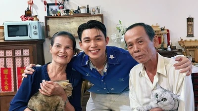 Jun Phạm háo hức đón hai vị khách đặc biệt ghé thăm nhà