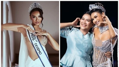 Mỹ nhân Thái Lan thăng hạng nhan sắc trước thềm hết nhiệm kỳ ở Miss Cosmo