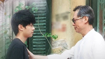 Nghệ sĩ Trần Lực cùng con trai đóng phim điện ảnh