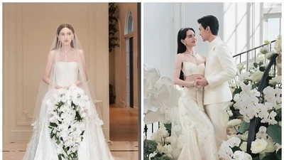 Toàn cảnh đám cưới cổ tích của Mai Davika