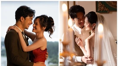 Đoàn Minh Tài - Sunny Đan Ngọc tình tứ trong bộ ảnh cưới
