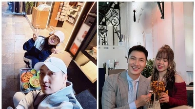 Vợ chồng Mạnh Trường vẫn hẹn hò lãng mạn sau nhiều năm chung sống