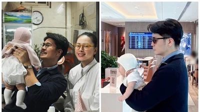 Vợ chồng Ngô Thanh Vân khoe khoảnh khắc bình yên bên con gái 