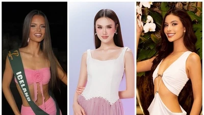 3 á hậu Miss Earth 2025 gợi cảm không kém cạnh nhau