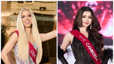 5 thí sinh tạm dẫn đầu giải bình chọn ở Miss Charm 2025