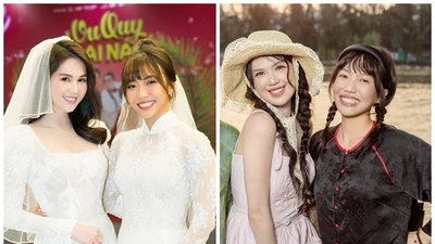 Ngọc Trinh - Diệu Nhi giữ tình bạn đẹp hiếm có