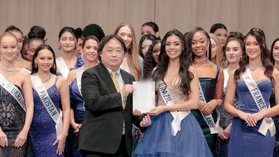 Mỹ nhân Brazil giành giải phụ đầu tiên ở Miss International 2025