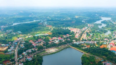 Một góc của xã Kiến Đức, tỉnh Lâm Đồng.