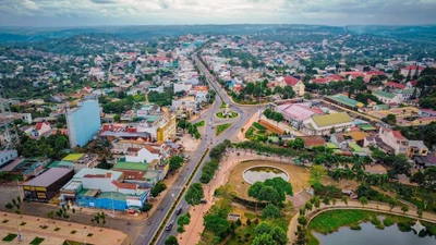 Một góc của xã Đức Lập, tỉnh Lâm Đồng.