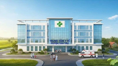 Long An: Dấu ấn nhà thầu Hà Tĩnh tại dự án Trung tâm Y tế huyện Tân Trụ