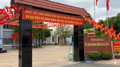 Trụ sở UBND xã Mỹ Sơn, tỉnh Khánh Hòa.