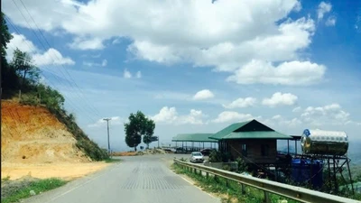 Đường về gói thầu xây lắp xã Quảng Sơn của Vạn Thịnh Đắk Nông