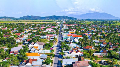 Một góc của xã Công Hải, tỉnh Khánh Hòa.