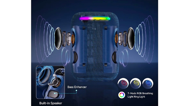 Ẩn bên trong “chiếc loa” 10W này là một mini PC với chip AMD Ryzen 7 8745HS và GPU Radeon 780M hiệu năng cao.