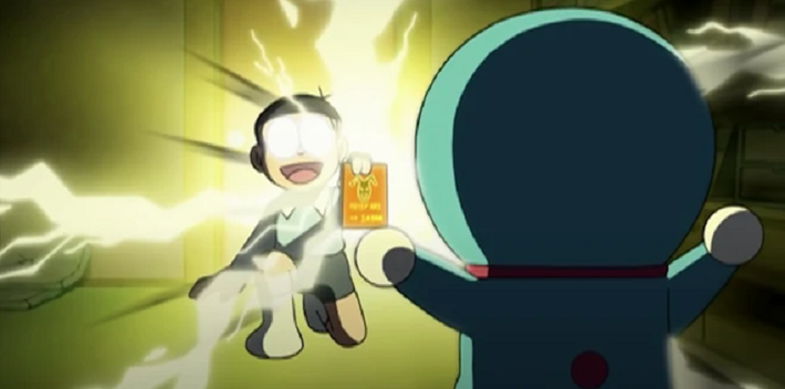 Doraemon cũng cho thấy mặt trái: lạm dụng công nghệ thường dẫn đến rắc rối.