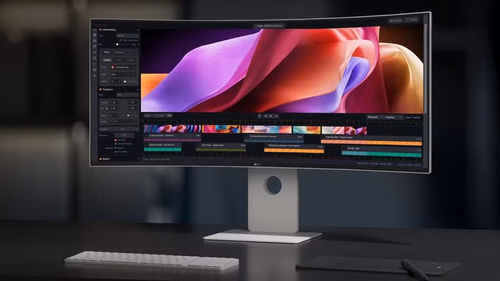LG UltraFine 40U990A-W đang là cái tên khiến giới sáng tạo nội dung đặc biệt chú ý khi sở hữu màn hình cong 40 inch độ phân giải 5K2K siêu sắc nét, cho phép mở nhiều cửa sổ làm việc cùng lúc mà vẫn giữ độ chi tiết cực cao.