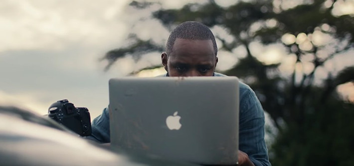 Các quảng cáo giả mạo dẫn đến website giống hệt trang chính thức của Apple.