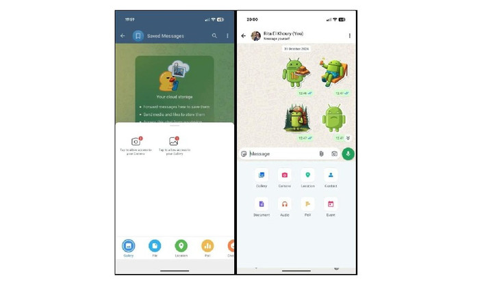 WhatsApp và Telegram nhanh chóng áp dụng Liquid Glass trên iOS, tạo giao diện mượt mà và đồng bộ.