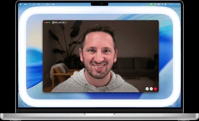 Khi kích hoạt, viền sáng xuất hiện quanh khung hình và tự động điều chỉnh cường độ để tránh chói mắt.