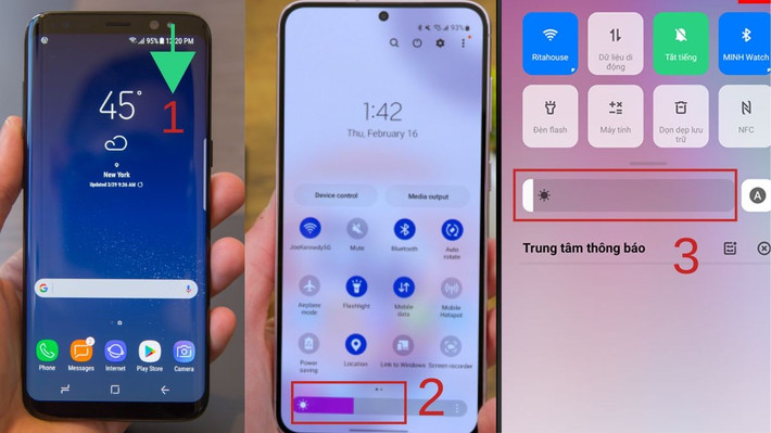 Độ sáng màn hình quá cao, đặc biệt trên máy có màn hình lớn, là thủ phạm tiêu hao năng lượng.