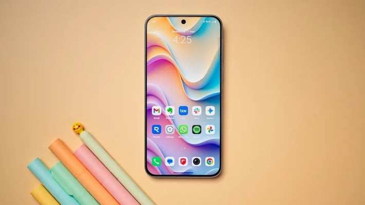 Máy sở hữu màn hình AMOLED 6.31 inch, thân hình nhỏ nhưng trải nghiệm cao cấp.