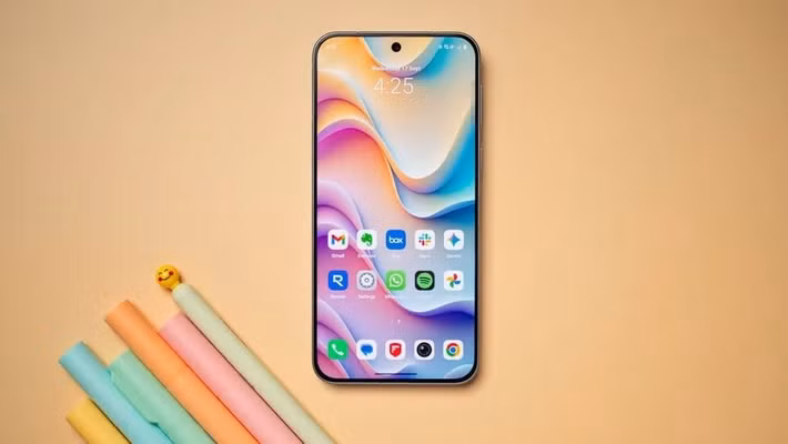 Máy sở hữu màn hình AMOLED 6.31 inch, thân hình nhỏ nhưng trải nghiệm cao cấp.