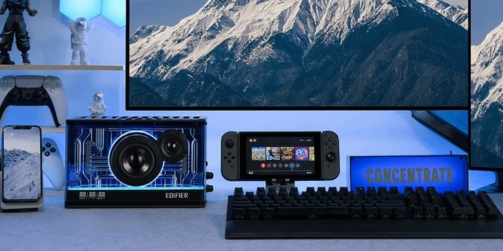 EDIFIER QD35 công suất 40W, hỗ trợ Hi-Res Audio, Bluetooth 5.3, tích hợp sạc GaN tiện lợi.