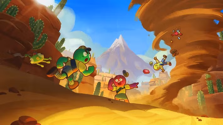 Trò chơi vốn bắt đầu từ một ý tưởng nhỏ trong game jam, nhưng nhanh chóng được cộng đồng yêu thích nhờ lối chơi hài hước, sáng tạo và khả năng kết nối bạn bè.